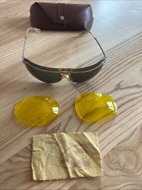 EUC Rare Vintage Baruffaldi Interchangeable Sunglasses